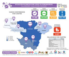 Casos Confirmados Por Cantón