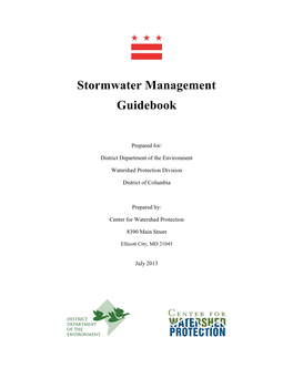 Stormwater Management Guidebook