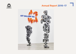 Annual Report 2016–17 Art Gallery of Western Australia