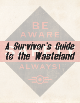 A Survivor's Guide to the Wasteland