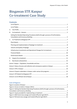 Bingawan STP, Kanpur Co-Treatment Case Study