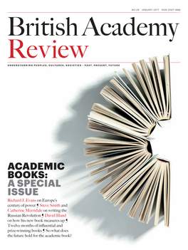 ACADEMIC BOOKS: a SPECIAL ISSUE Richard J