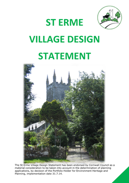 St Erme Village Design Statement