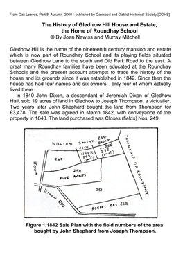 The History of Gledhow Hill House and Estate, the Home of Roundhay School © by Joan Newiss and Murray Mitchell