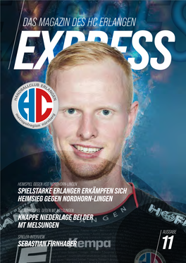 Das Magazin Des Hc Erlangen Express