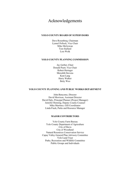 Acknowledgements