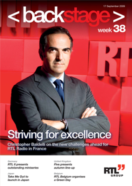 Striving for Excellence Christopher Baldelli on the New Challenges Ahead for RTL Radio in France