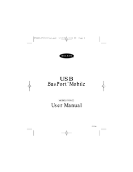 USB Busport™ Mobile User Manual