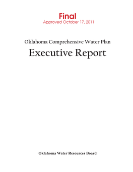 Executive Report
