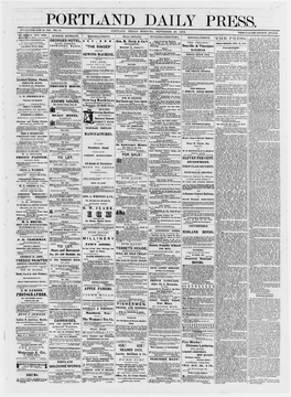 Portland Daily Press: September 20,1872