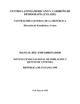 Manual Del Empadronador