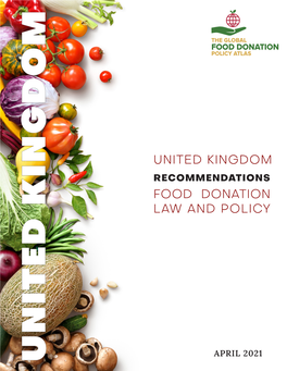 Food Donation Law and Policy United Kingdom