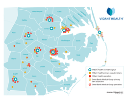 Vidant Medical Group Primary and Specialty Care Locations