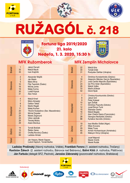 RUZAGÓL C. 218 ˇ