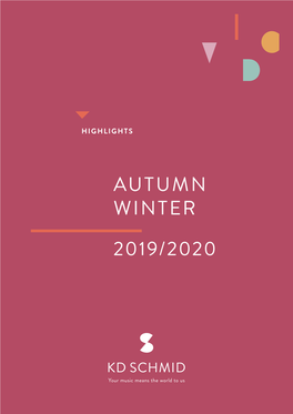 Autumn Winter 2019/2020