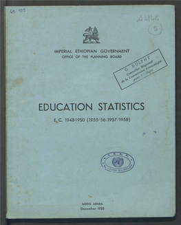 Education Statistics