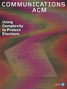 Communications CACM.ACM.ORG of the ACM 11/2010 VOL.53 NO.11