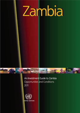 An Investment Guide to Zambia Opportunities and Conditions 2011