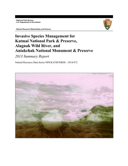 Invasive Species Management for Katmai National Park & Preserve