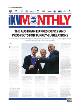 The Austrian Eu Presidency and Prospects for Turkey-Eu Relations