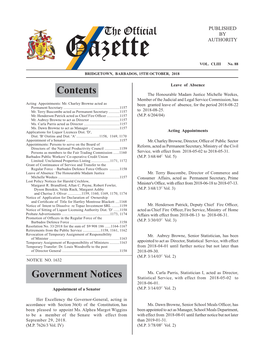 The Official Gazette