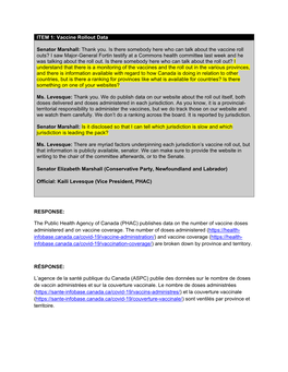 Vaccine Rollout Data Senator Marshall