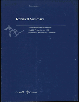 Ontario Under the 1986 Canada-Ontario Agreement Respecting Great Lakes Water Quality