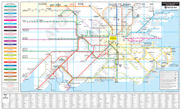 Map Which Shows Major London Rail Stations