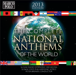 Complete National Anthems of the World