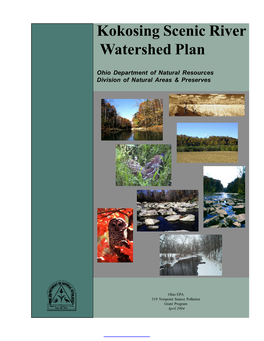 Kokosing Scenic River Watershed Plan