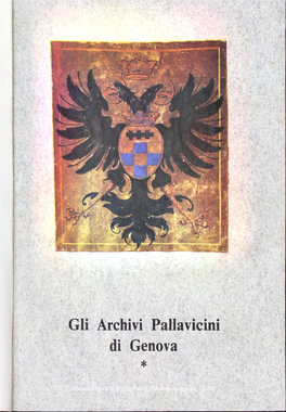 Gli Archivi Pallavicini Di Genova