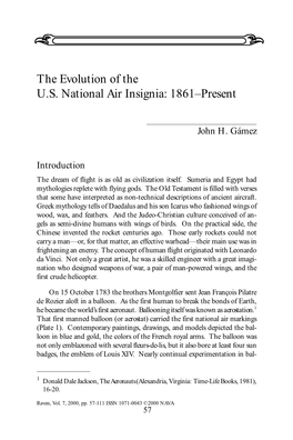 The Evolution of the U.S. National Air Insignia: 1861–Present