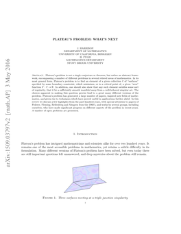 Arxiv:1509.03797V2 [Math.AP] 3 May 2016