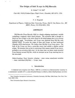 The Origin of Soft X-Rays in DQ Herculis