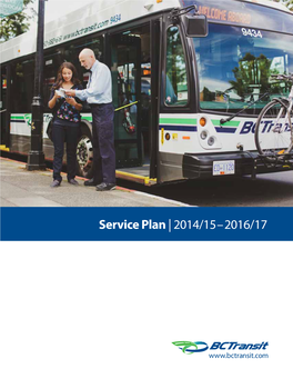 Service Plan| 2014/15–2016/17