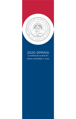 2020 Spring Commencement