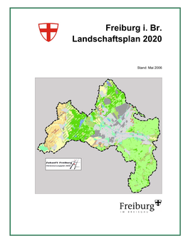 Freiburg I. Br. Landschaftsplan 2020