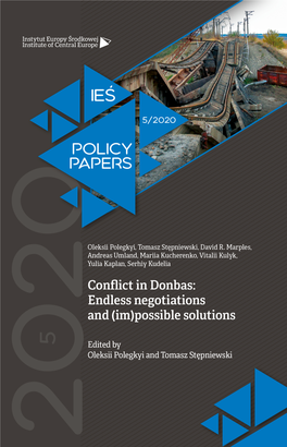 Ies Policy Papers No 2020-005.Pdf