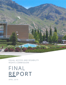 Equal Access and Disability Rights Commission Final Report