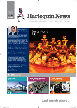 Dance Proms News, Projects and Events from Last Year