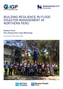 Building Resilience in Flood Disaster Management in Northern Peru