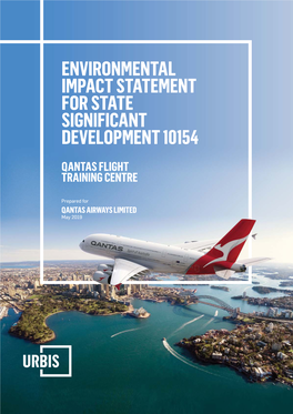 Qantas Group Flight Training Centre | Environmental Impact Statement for State Significant Development 10154