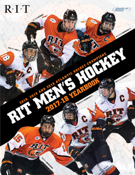 Rit Men's Hockey 2017-18 Yearbook