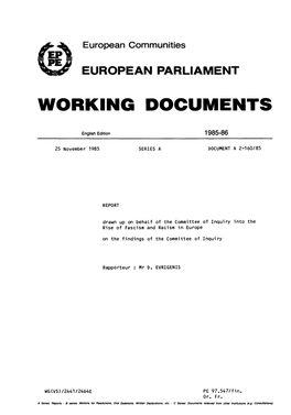 Working Documents