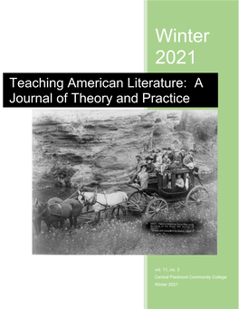 Teaching American Literature: a Journal of Theory and Practice