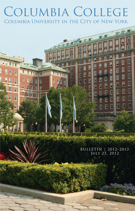 2012-2013 Columbia College Bulletin