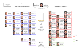 Seating Arrangement Plan De La Chambre