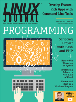 Linux Journal | October 2017 | Issue