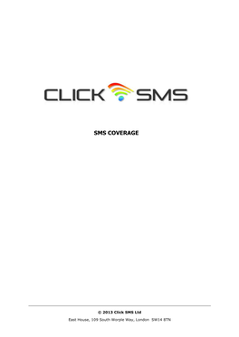 Sms Coverage
