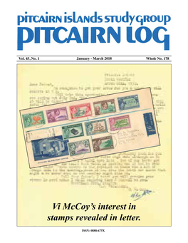 Vi Mccoy's Interest in Stamps Revealed in Letter